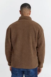 Blend Fellimitatjacke BHSweatshirt Braun/Khaki