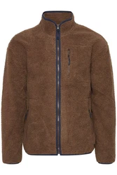 Blend Fellimitatjacke BHSweatshirt Braun/Khaki