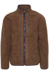 Blend Fellimitatjacke BHSweatshirt Braun/Khaki
