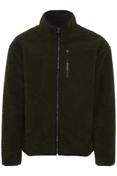 Blend Fellimitatjacke BHSweatshirt Grün/Dunkelgrün/Khaki