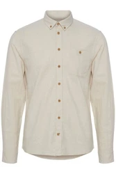 Blend Langarmhemd BLEND BHShirt Khaki/Hellgrün