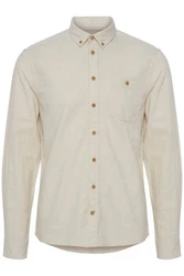 Blend Langarmhemd BLEND BHShirt Khaki/Hellgrün