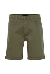 Blend Jeansshorts Khaki/Dunkelgrün