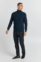 Blend Rollkragenpullover BLEND BHPullover Dunkelblau