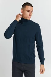Blend Rollkragenpullover BLEND BHPullover Dunkelblau