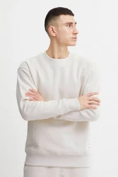 11 Project Sweatshirt PRAndreas Weiß/Creme/Grau/Beige