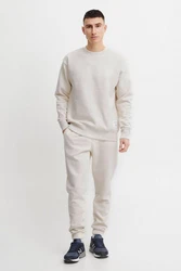 11 Project Sweatshirt PRAndreas Weiß/Creme/Grau/Beige