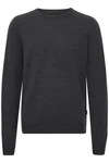 BLEND Strickpullover BHPullover Dunkelgrau/Grau