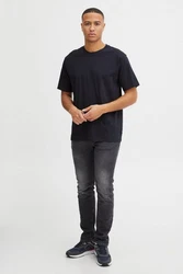 11 Project T-Shirt PRDonte Schwarz/Dunkelblau