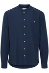 Blend Langarmhemd BLEND BHShirt Dunkelblau/Blau/Hellblau