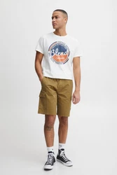 Blend Cargoshorts BLEND BHShorts Hellblau/Beige/Khaki