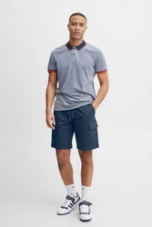 Blend Cargoshorts BLEND BHShorts Grau/Hellblau/Blau/Rot