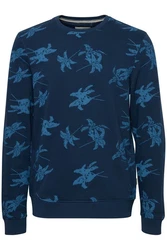 Blend Sweatshirt BHSweatshirt Dunkelblau/Blau/Hellblau