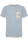 Blend T-Shirt BLEND BHTee Blau/Hellblau
