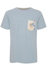 Blend T-Shirt BLEND BHTee Blau/Hellblau