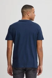 Blend T-Shirt BLEND BHTee Hellblau/Dunkelblau/Blau