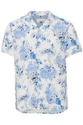 Blend Kurzarmhemd BLEND BHShirt Blau/Hellblau