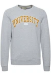 11 Project Sweatshirt PRDavin Gold/Orange/Grau/Hellgrau