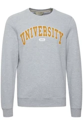 11 Project Sweatshirt PRDavin Gold/Orange/Grau/Hellgrau