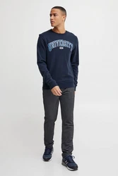 11 Project Sweatshirt PRDavin Blau/Dunkelblau
