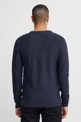 11 Project Strickpullover PRTill Dunkelblau/Hellblau