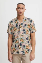 Blend Kurzarmhemd BHShirt Beige/Khaki