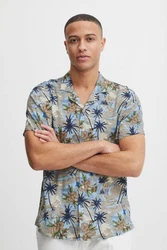 Blend Kurzarmhemd BHShirt Blau