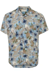 Blend Kurzarmhemd BHShirt Blau