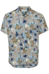 Blend Kurzarmhemd BHShirt Blau
