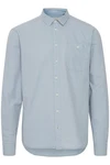 Blend Langarmhemd BHShirt Blau/Grau/Hellblau