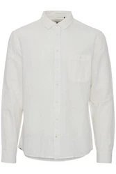 Blend Langarmhemd BHShirt Weiß/Creme