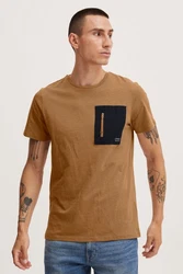 11 Project T-Shirt PRFrode Braun/Khaki/Beige