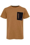 11 Project T-Shirt PRFrode Braun/Khaki/Beige