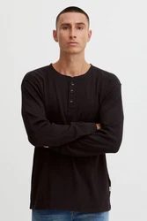 11 Project Langarmshirt PRDaimmen Schwarz