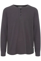 11 Project Langarmshirt PRDaimmen Dunkelgrau/Hellgrau/Grau