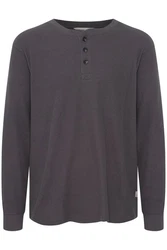 11 Project Langarmshirt PRDaimmen Dunkelgrau/Hellgrau/Grau