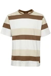 11 Project T-Shirt PRFrankie Beige/Braun/Khaki/Weiß/Dunkelgrün