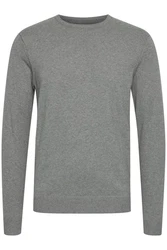 Blend Strickpullover BHPullover Grau/Hellgrau/Dunkelgrau