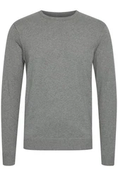 Blend Strickpullover BHPullover Grau/Hellgrau/Dunkelgrau