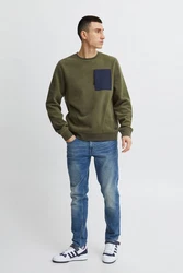Blend Sweatshirt BLEND BHSweatshirt Dunkelgrün