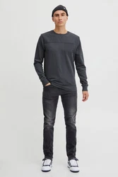 11 Project Sweatjacke PRViktor Dunkelgrau/Grau