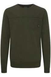11 Project Sweatjacke PRViktor Dunkelgrün/Khaki
