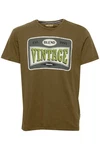 Blend T-Shirt Style BHTee Dunkelgrün/Khaki