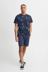 Blend T-Shirt BLEND BHTee Hellblau/Blau/Dunkelblau/Lila