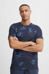 Blend T-Shirt BLEND BHTee Hellblau/Blau/Dunkelblau/Lila