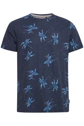 Blend T-Shirt BLEND BHTee Hellblau/Blau/Dunkelblau/Lila