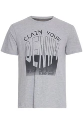 Blend T-Shirt BLEND BHTee Grau/Blau/Hellgrau/Lila