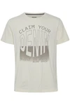 Blend T-Shirt BLEND BHTee Khaki/Creme/Blau/Weiß