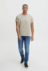 BLEND T-Shirt 'Dinton' creme