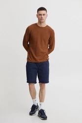 Blend Strickpullover BLEND BHPullover Orange/Braun